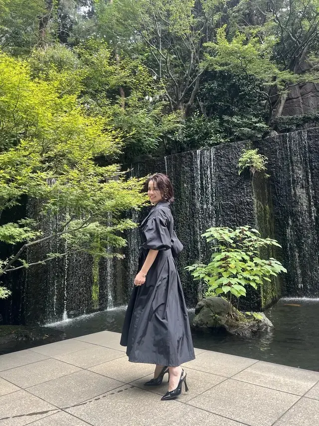 華組ワンピースコーデ