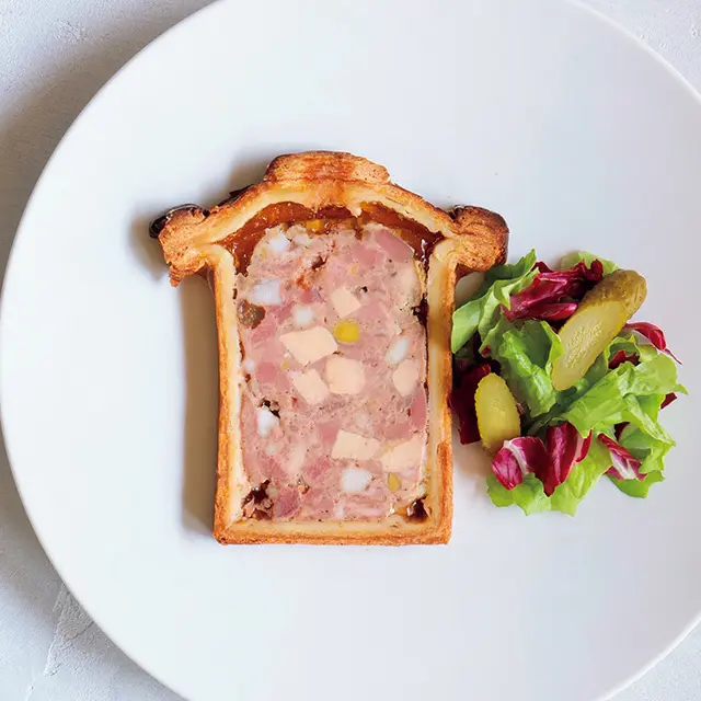 レ・コパン ドゥ ドミニク・ブシェ 「パテ・アン・クルート」