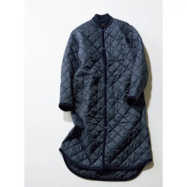 ラベンハムの新作はスポーティミックスの旬のオーバーサイズのキルティングコート