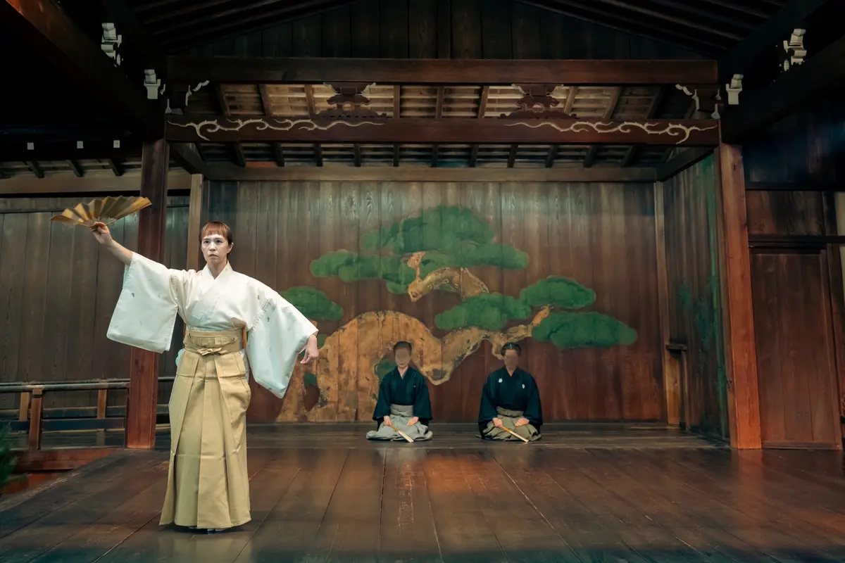 杉並能楽堂　能舞台　老松