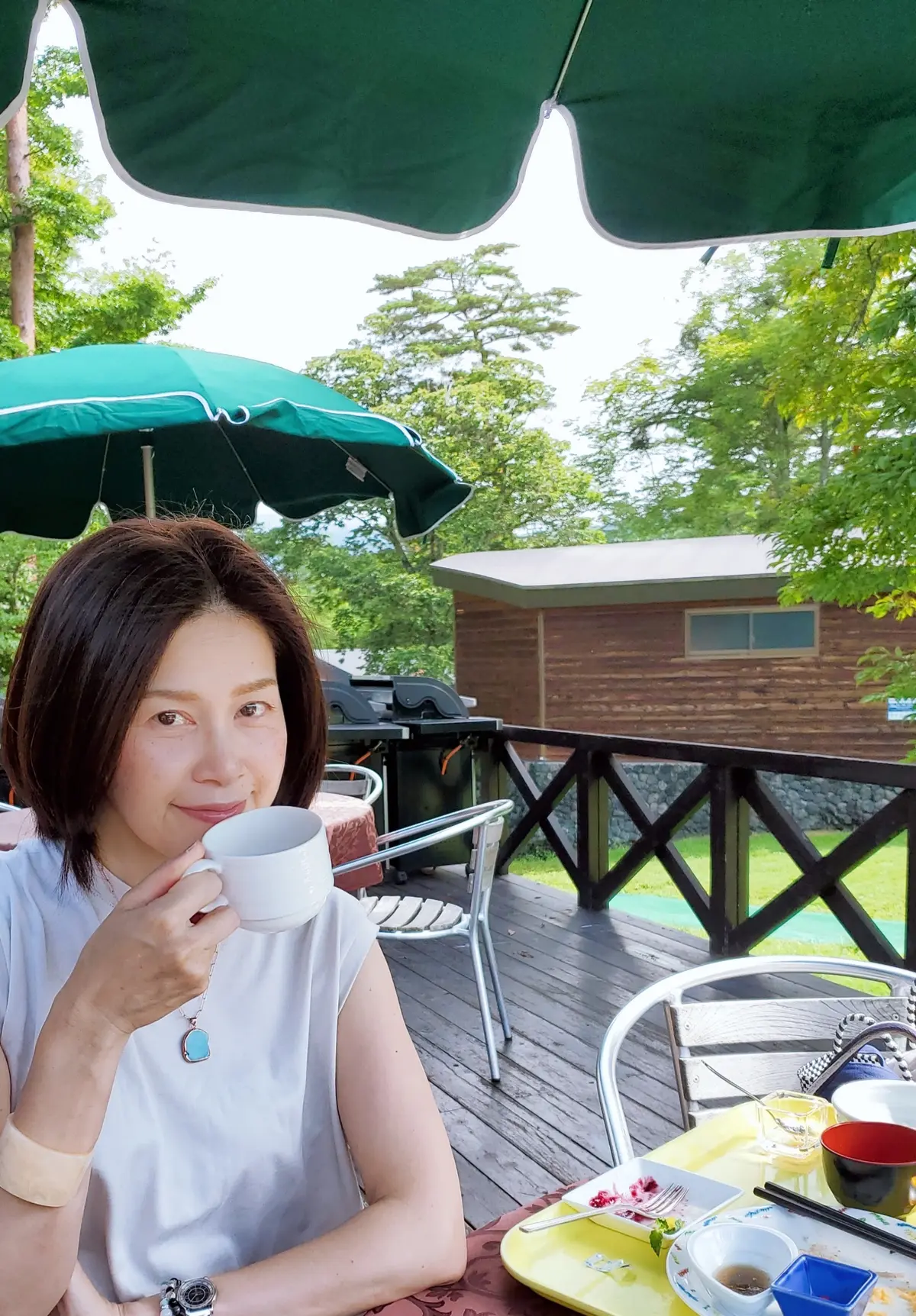 コーヒー飲んでいます