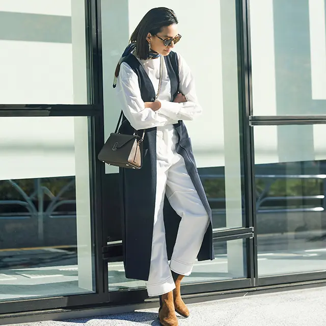 きちんと見えを約束！カーディガン以上ジャケット未満のちょうどいいきれいめ感