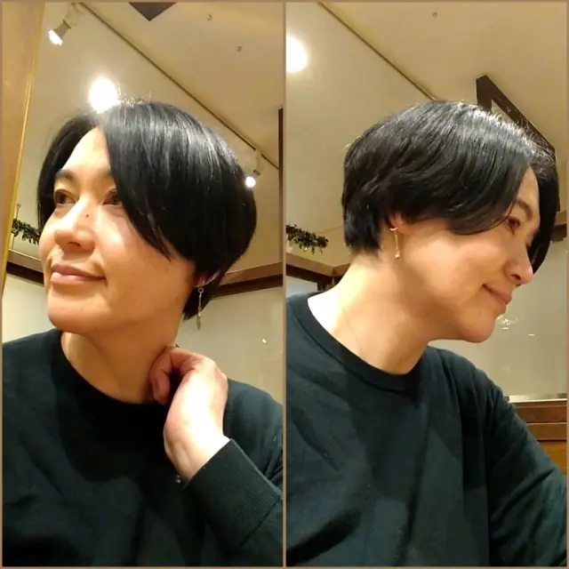 ショートカット左右