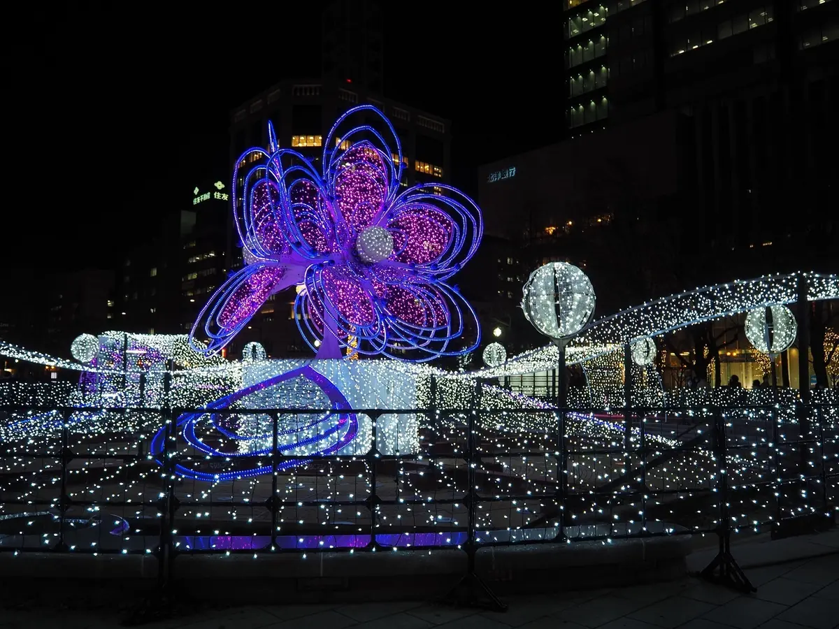 ホワイトイルミネーション