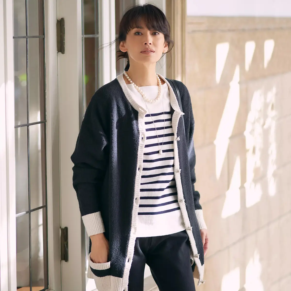 MADISONBLUE BI－COLOR CD BOUCLE