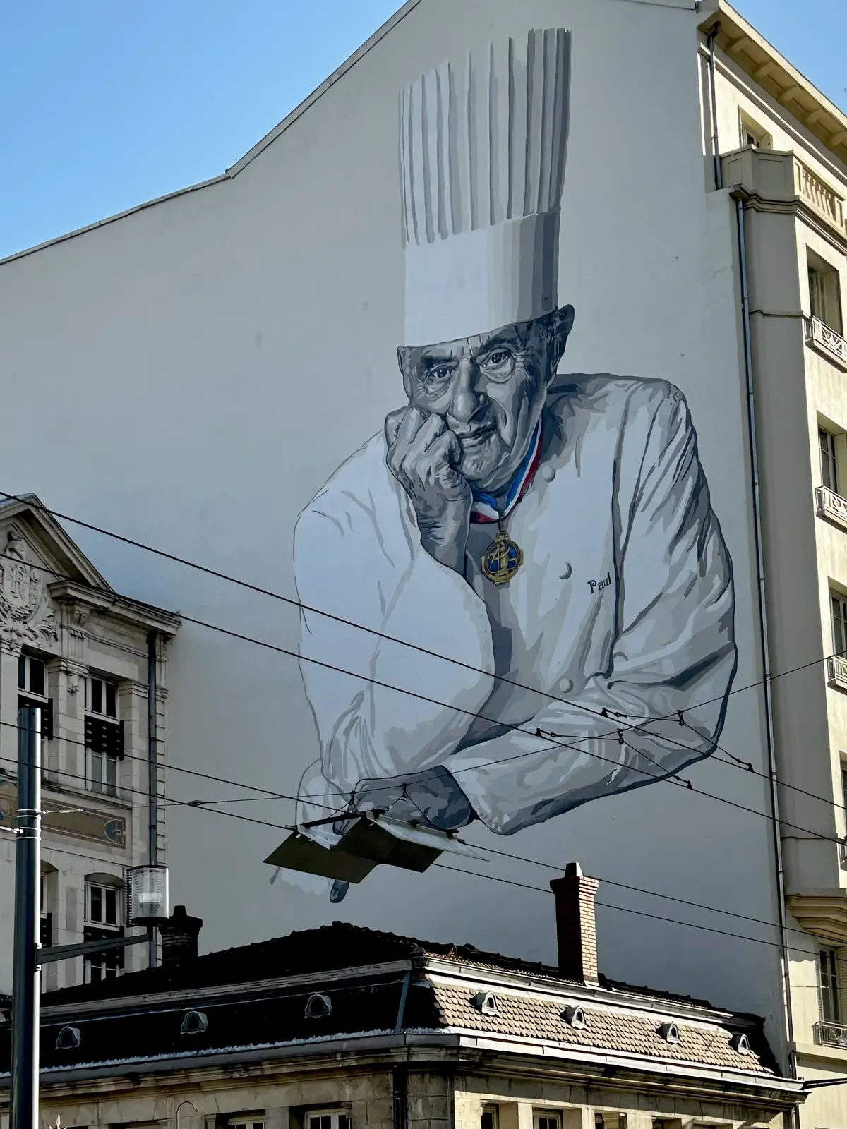 Paul Bocuse氏　Les Halles de Lyon Paul Bocuse（ポール・ボキューズ市場）