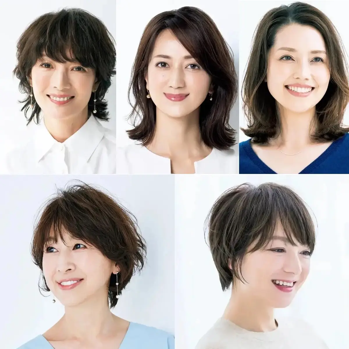 【50代に人気のヘアスタイル・髪型カタログ】手入れが楽でおばさんぽくならない！ショート・ボブ・ミディアム・ロング別