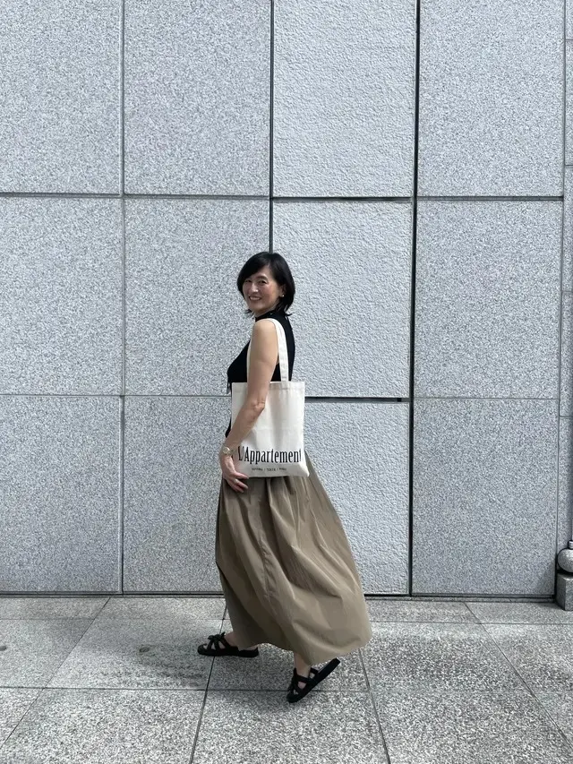 éclat 創刊16周年を記念して作られた特別付録　アパルトモン×エクラ 大人のロゴトートバック