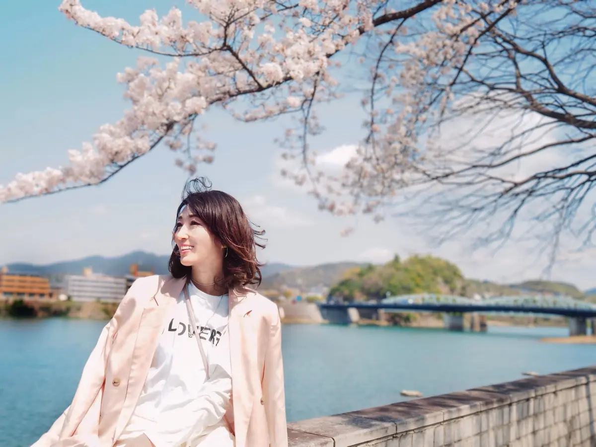 木曽川河川沿い