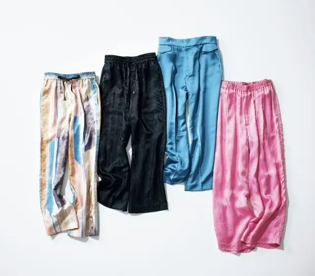 “楽して素敵”がかなう大人のパンツが勢ぞろい