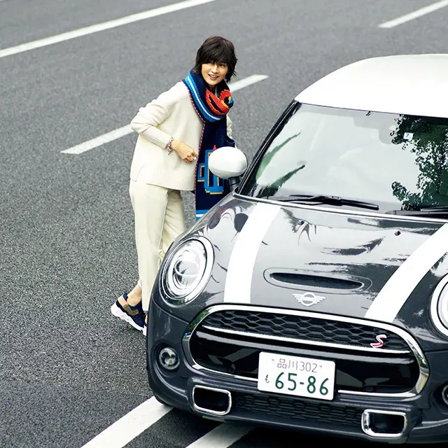 MINI　車に乗る日のおしゃれ小物