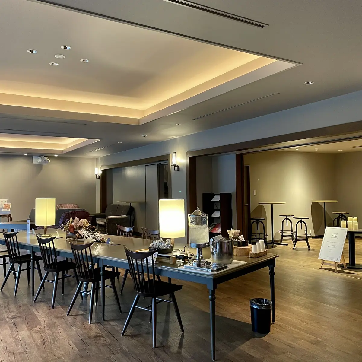 ホテル「コートヤードバイマリオット白馬」ロビー