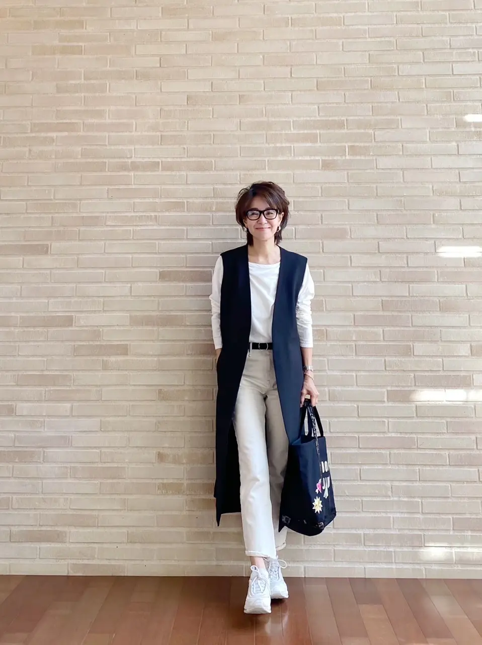 万能ジレ☆着回しコーデの画像_1