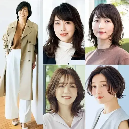 【大人のためのヘアスタイル・髪型カタログ】ショート・ボブ・ミディアム・ロング別・おばさんぽくならずに若見えを手にいれる！