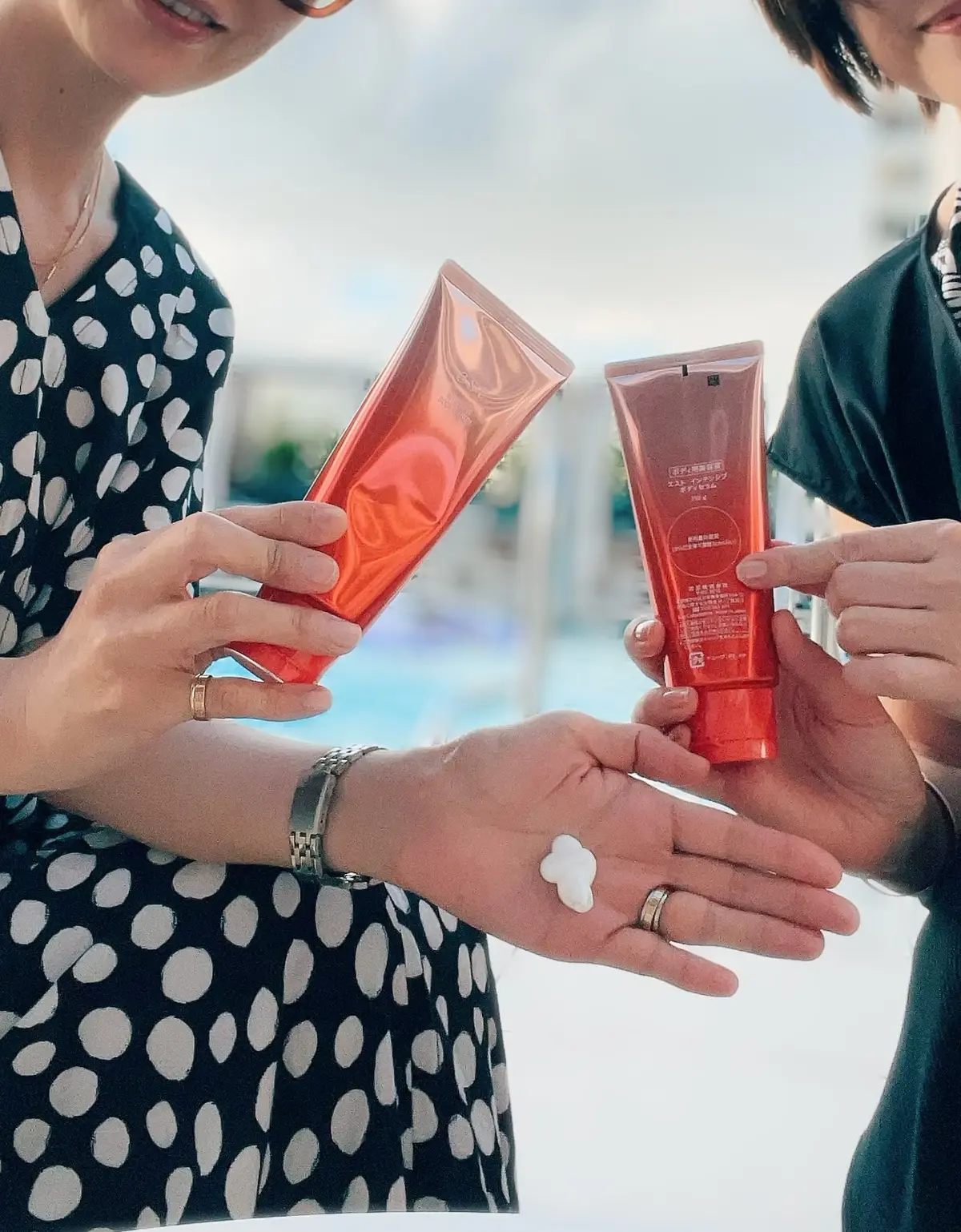 身体全体使用で直径約3センチ分くらい