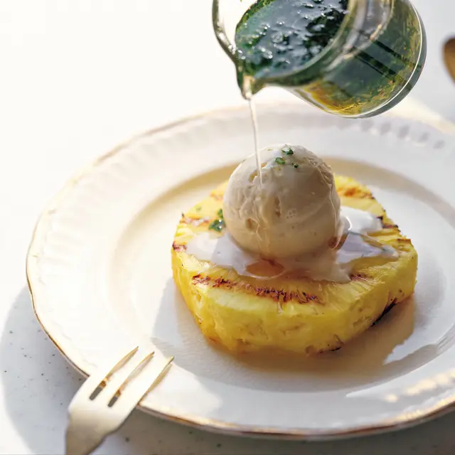 グリルドパイナップル