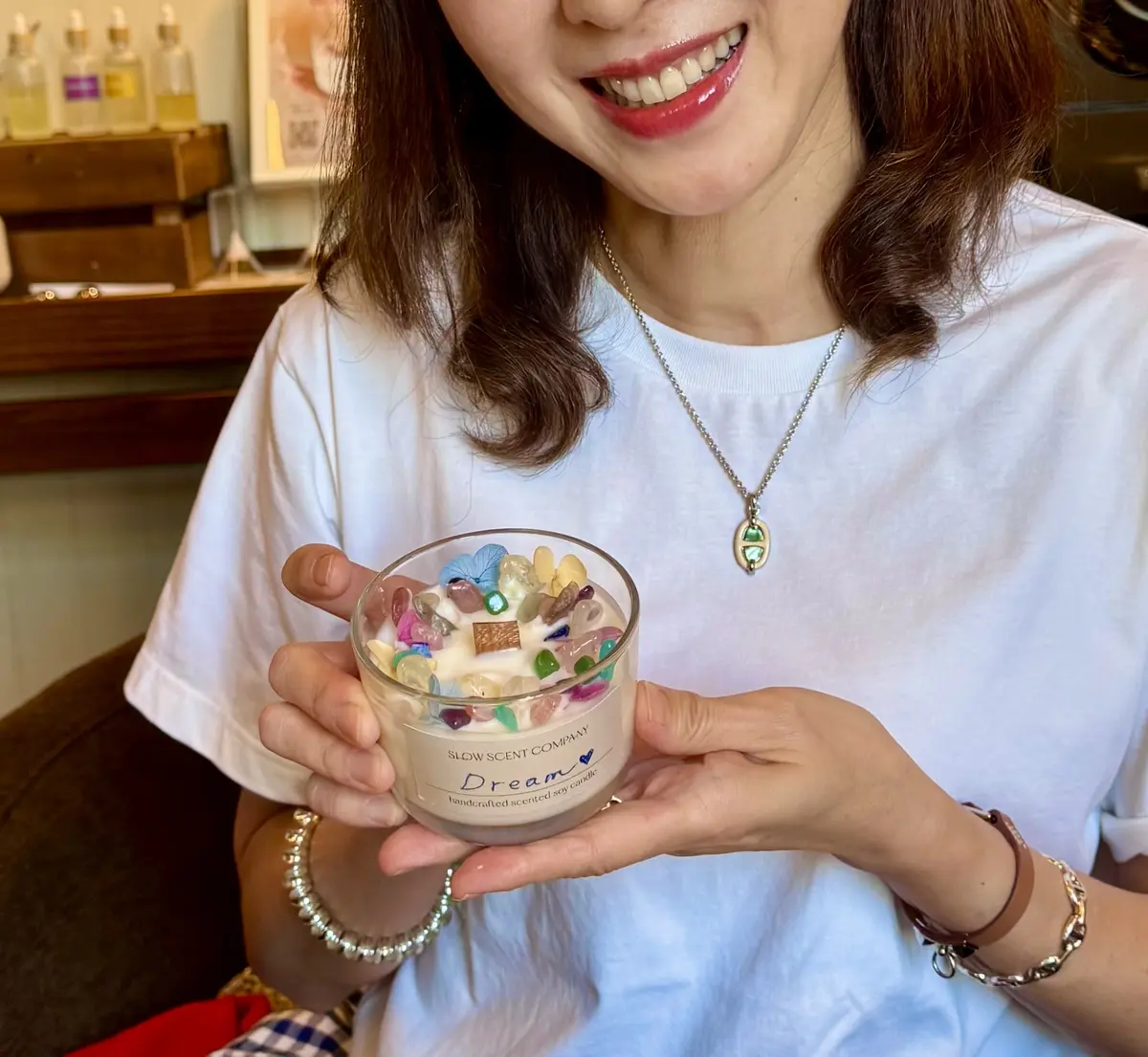 アロマキャンドルメイキング