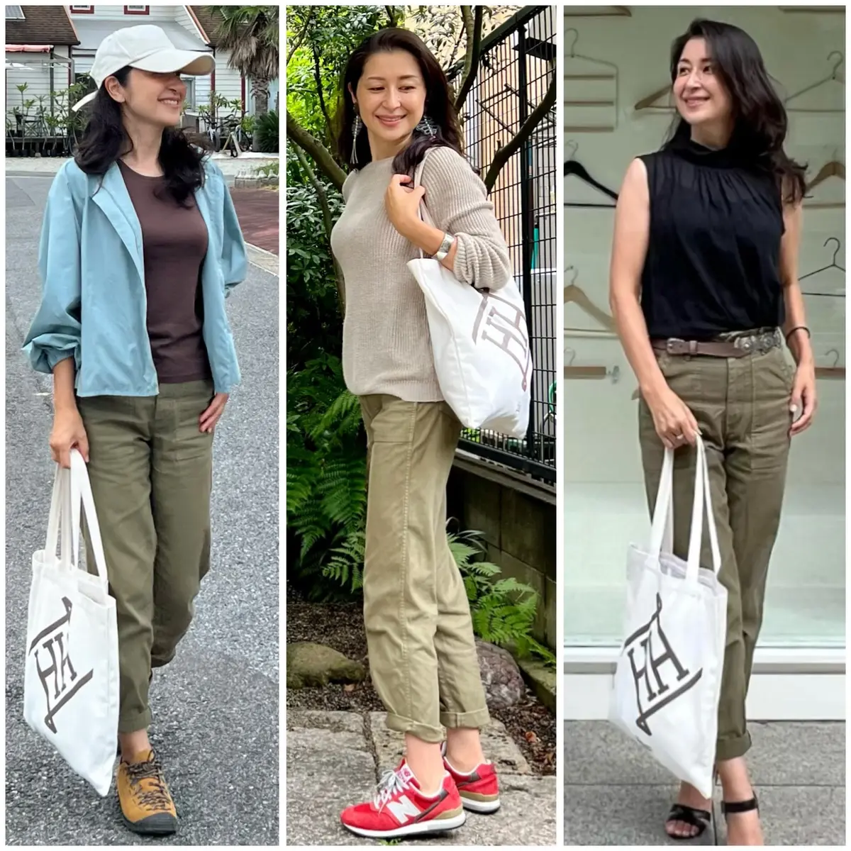 秋の「ベイカーパンツ」3コーディネートの画像_1