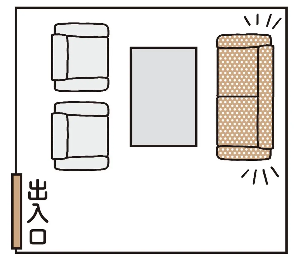 上座か下座、座る場所はケースバイケースで