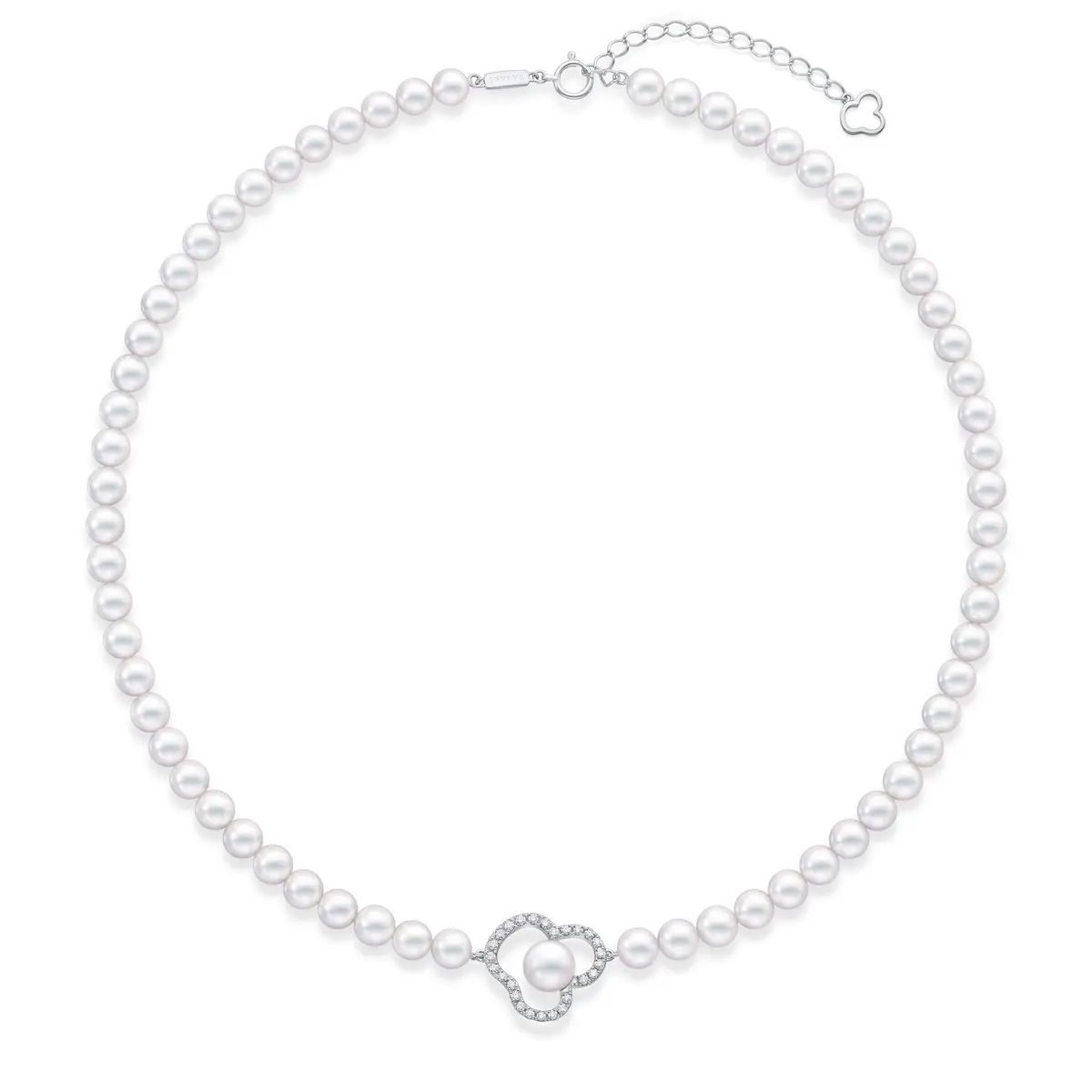 TASAKI チャンツ シグネチャー ダイヤモンド パヴェ ネックレス