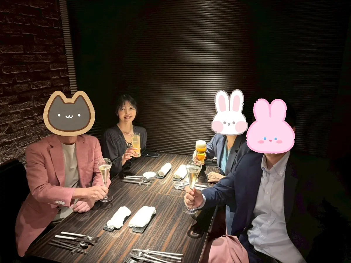 還暦祝いは、銀座のお気に入りレストランでの画像_2