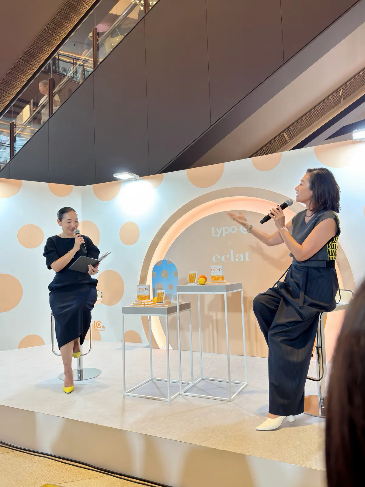 モデルの亜希さん登壇！Lypo-Cとエクの画像_11