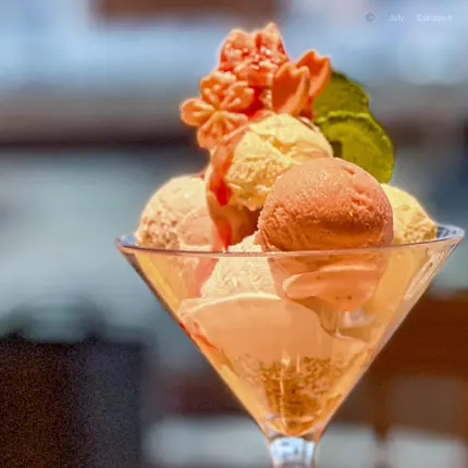 【そうだ!京都 行こう】桜パフェ食べにきの画像_4