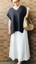 GUベストで2コーデの画像_1