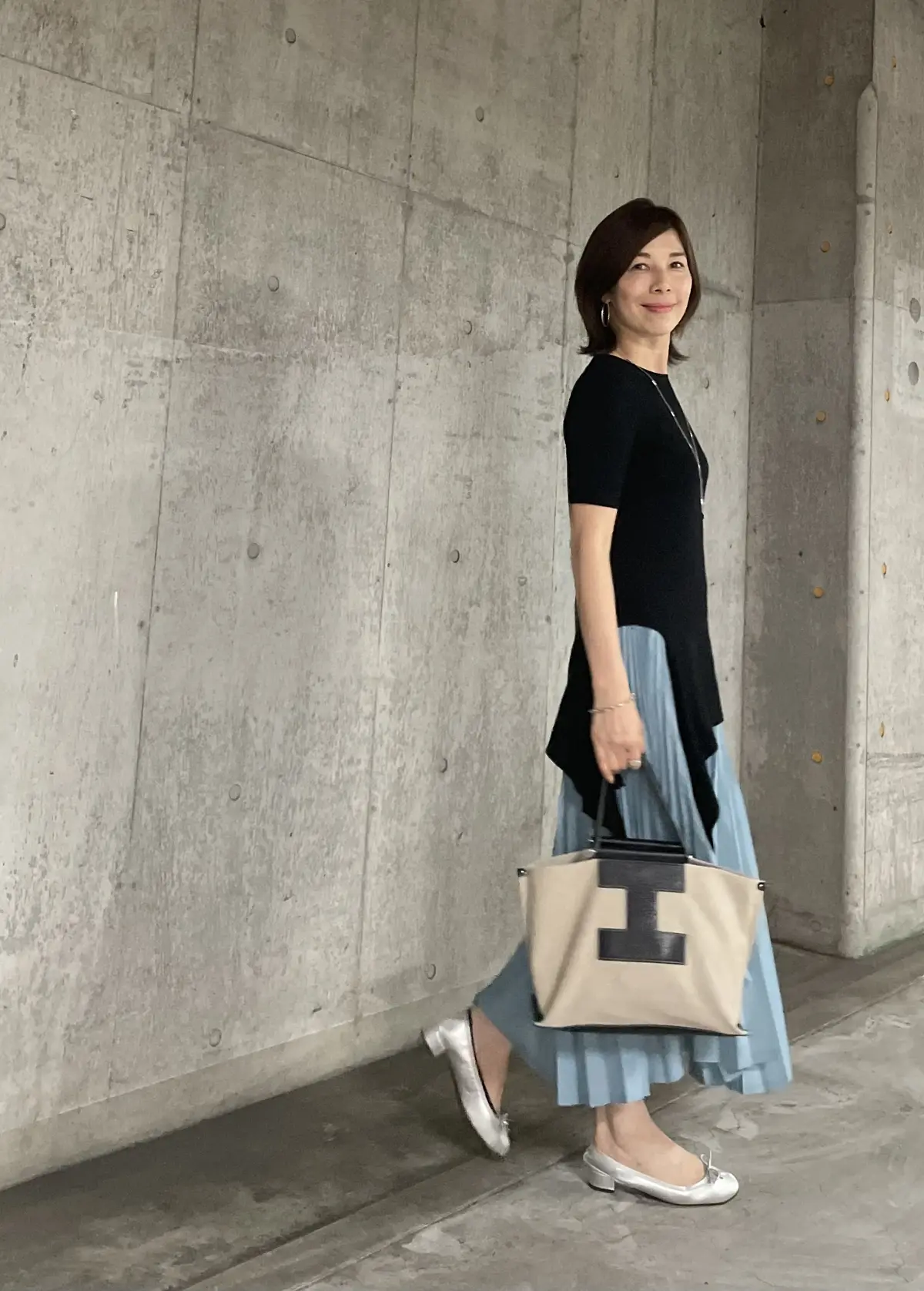 技ありブラックに使える艶プリーツの画像_3