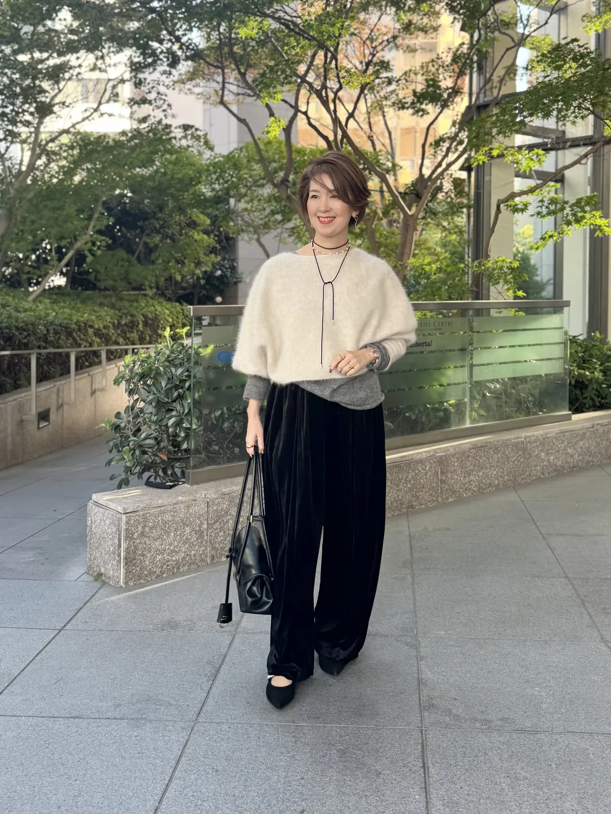 レイヤードを楽しむ大人のスタイルで上質なの画像_6