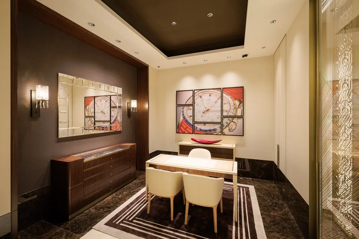 パテック フィリップ ブティック 神戸 内観