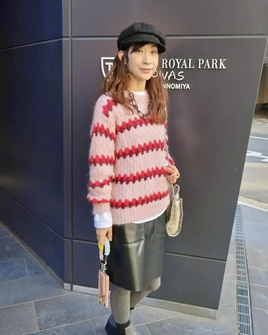 ピンクのニットで神戸散策♪の画像_3