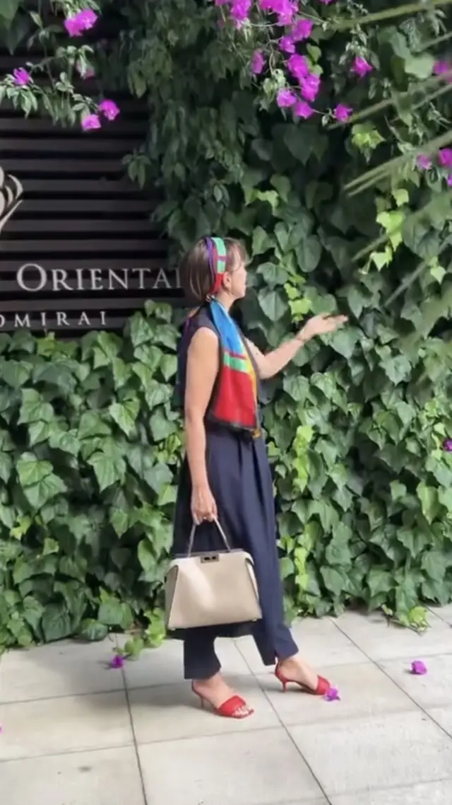 スカーフをターバン風にアレンジの画像_3