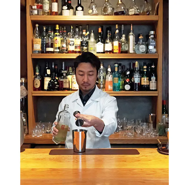 バーテンダーとして多数の受賞 歴をもつオーナー、イム・ビョンジンさん