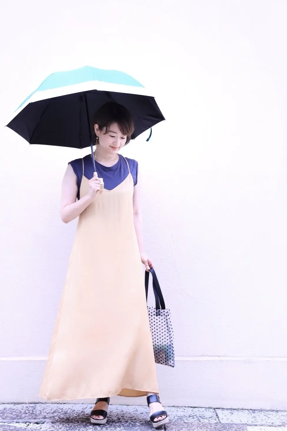 ユニクロ　キャミワンピ