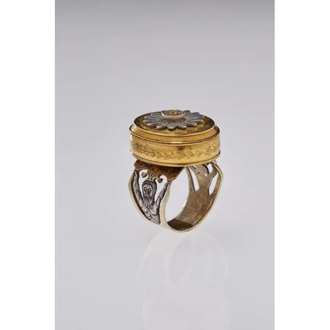 「メンズ リング イヴ・ガストゥ コレクション」オルゴールの指輪