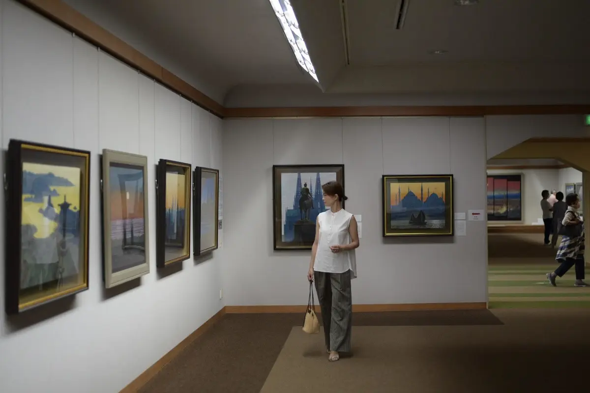 箱根・成川美術館でイエベ体験♡の画像_5