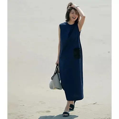 CINOH×eclat ノースリーブドレス ￥27,500