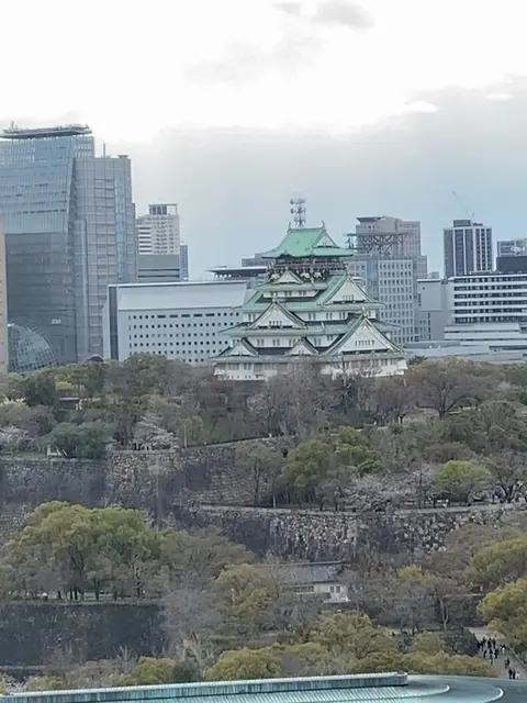 ～同期ランチは大阪城一望のホテルと素敵なの画像_3
