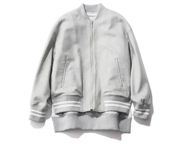 【ル フィル】トラッドな中に旬の味つけを。大人モードなカレッジブルゾン