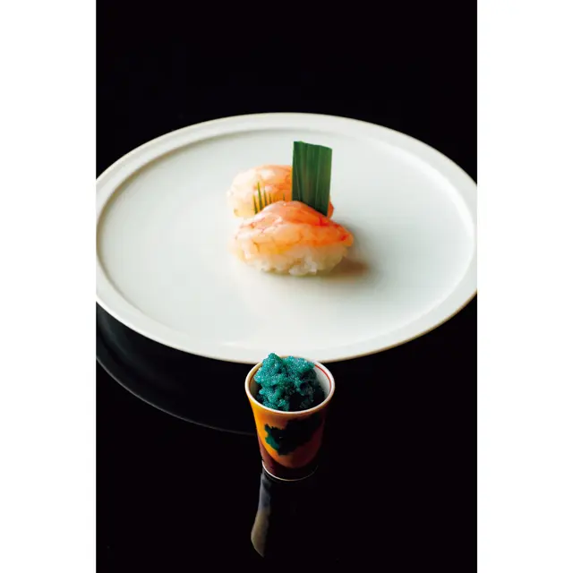 おしのぎの定番「甘海老」。