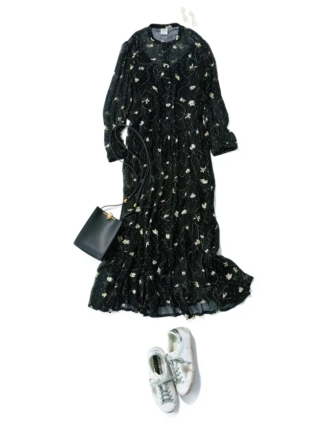 バウム・アンド・フェルガーデンのワンピースコーデ