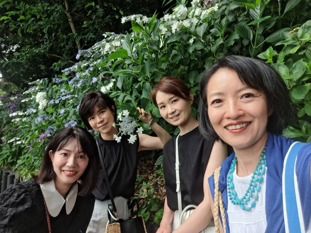 〈鎌倉〉紫陽花とランチとクリームソーダとの画像_17