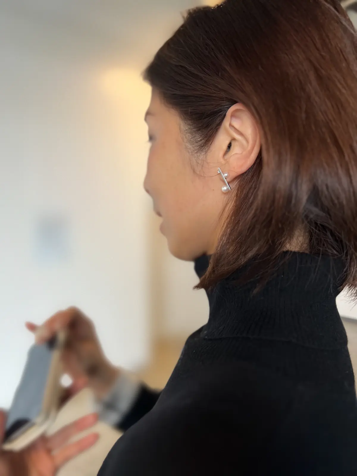 大人かっこいいモノトーン✖️ブルーコーデの画像_4