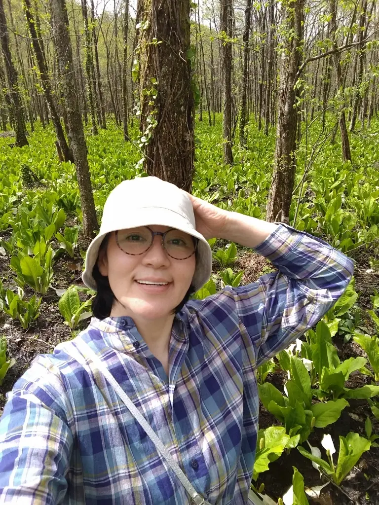 ミズバショウと私