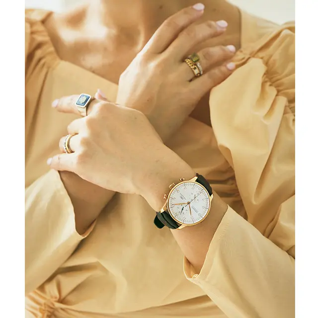 常に人生を引っぱってくれる。 時計は灯台のような存在です