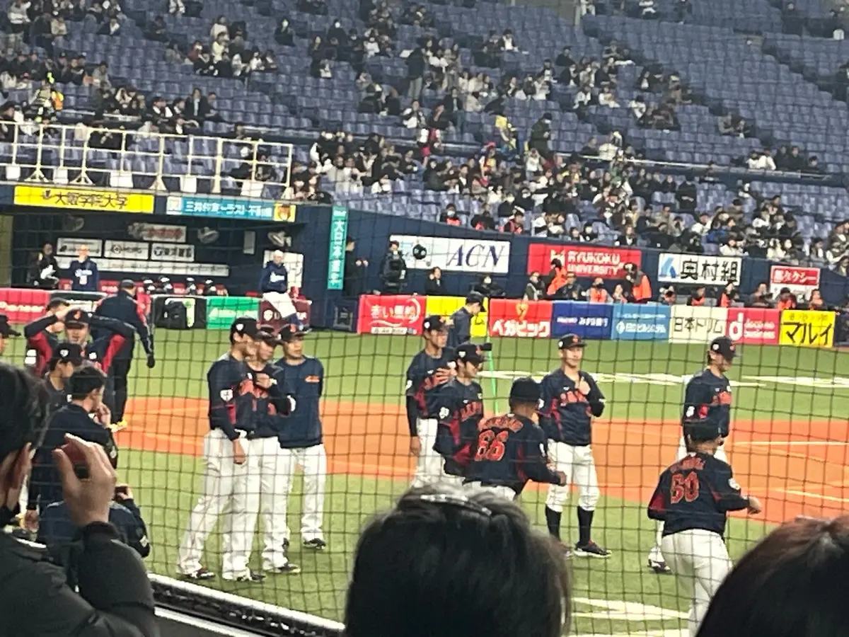 【おひとりさま】侍ジャパンを目の前で！！の画像_5