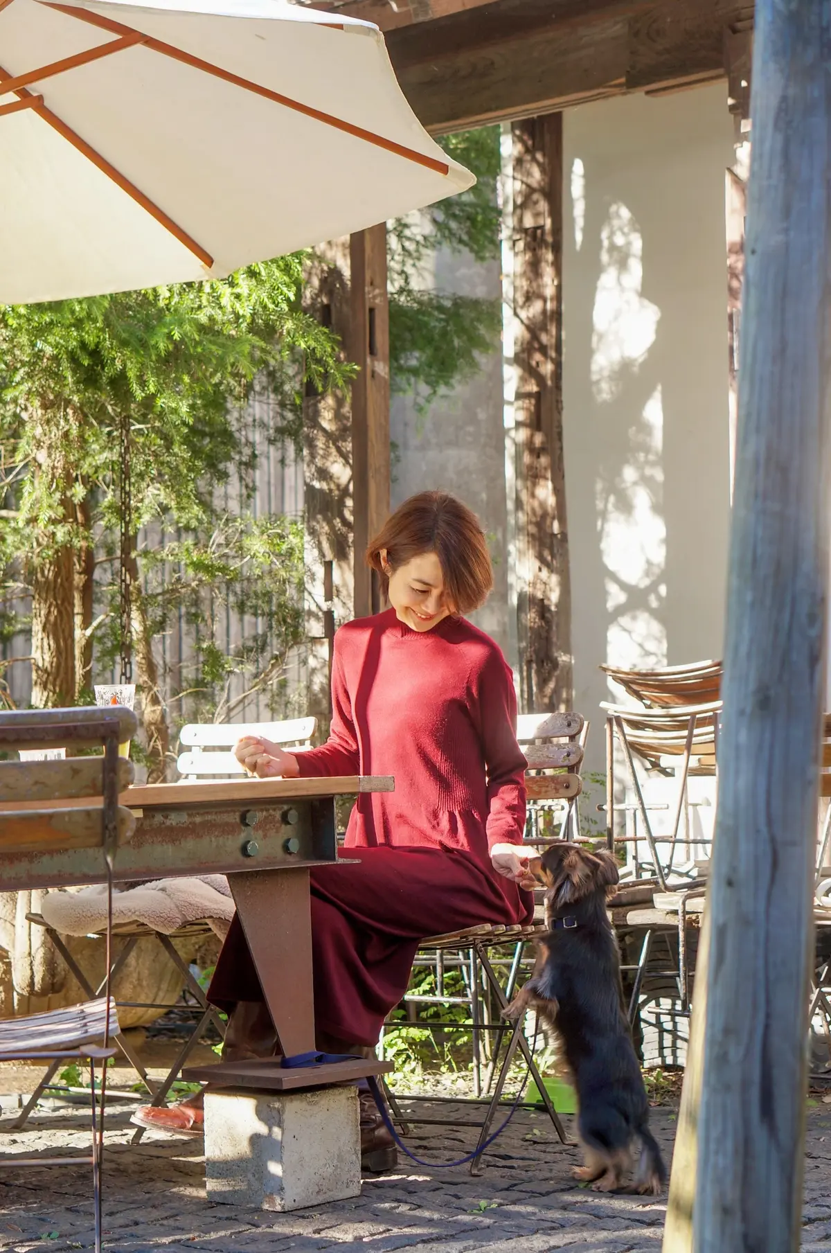 オーセンティックなグレンチェックのコートの画像_4