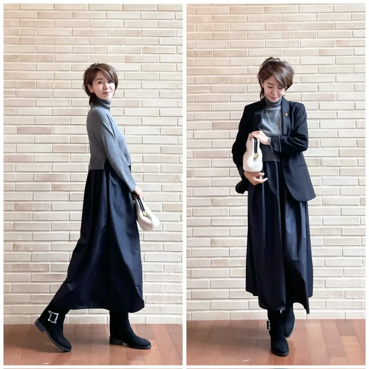 E by éclat 「ニットドッキングの画像_1