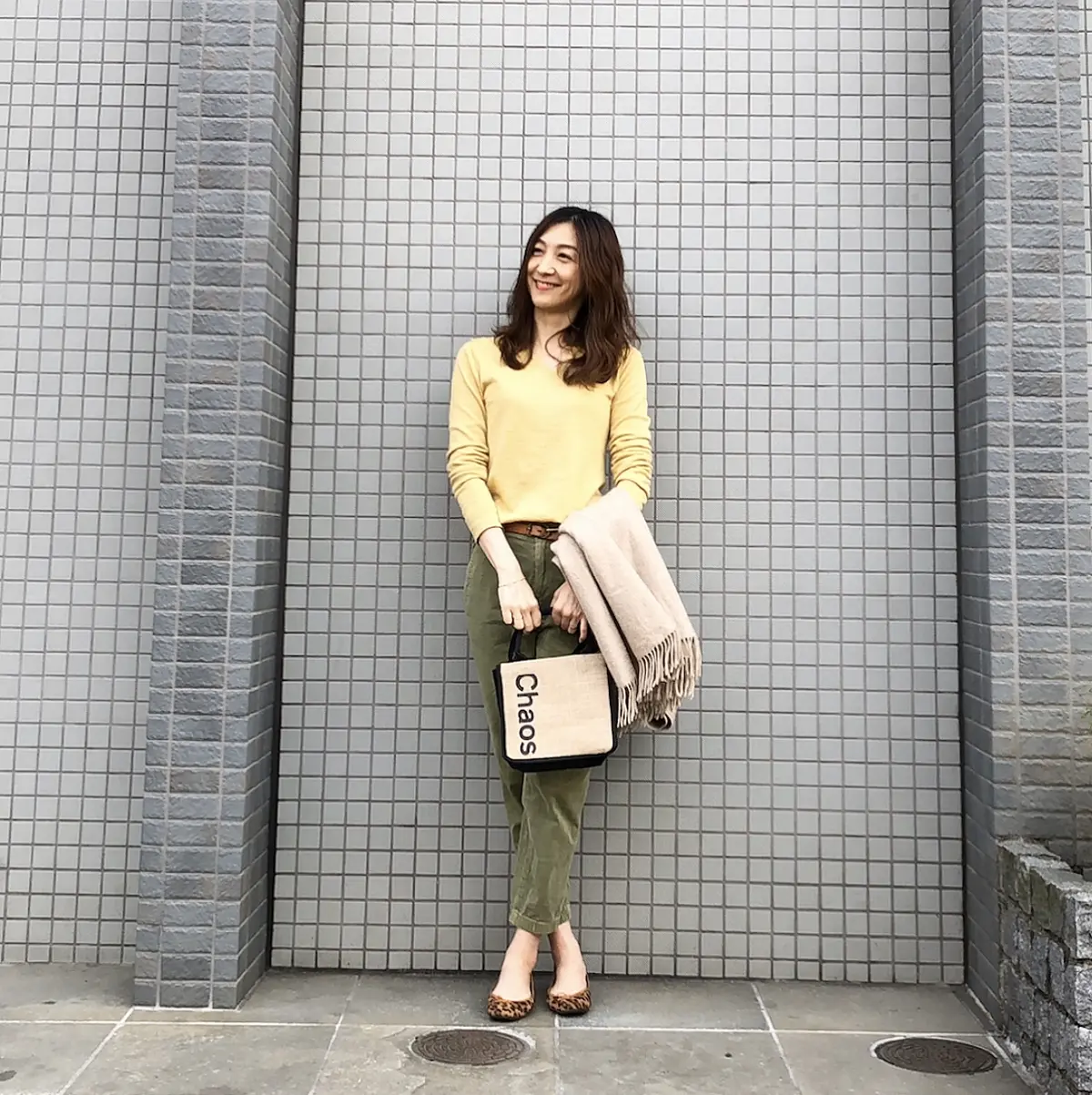 ミモザカラーで、ご近所cafeへ ¨こでの画像_1